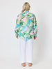 Tropicana Floral Print Shirt - Seafoam Multi