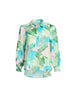 Tropicana Floral Print Shirt - Seafoam Multi