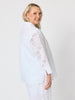 Belle Broderie Top - White