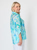 Island Bloom Floral Print Shirt - Seafoam Multi