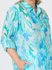 Island Bloom Floral Print Shirt - Seafoam Multi