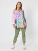 Urban Jungle Print Shirt - Musk Multi