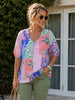 Urban Jungle Print Top - Musk Multi