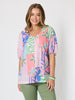 Urban Jungle Print Top - Musk Multi rc&co