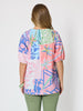 Urban Jungle Print Top - Musk Multi rc&co
