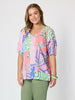 Urban Jungle Print Top - Musk Multi rc&co