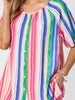 Jewel Stripe Top - Candy Multi