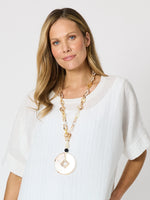Isla Necklace - Natural