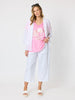 Orbit Print Top - Pink rc&co