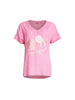 Orbit Print Top - Pink rc&co