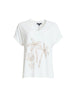 Riviera Cotton Spot Shirt - Coffee White