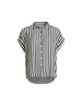 Bianca Stripe Print Shirt - Black/White rc&co