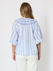 Seaside Stripe Print Top - Blue/White rc&co
