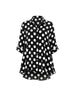 Del Mar Spot Print Shirt - Black/White - rc&co