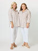 Tuscan Stripe Cotton Shirt - Multi