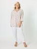 Tuscan Stripe Cotton Shirt - Multi