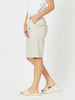 Santorini Cotton Pull On Short - Stone