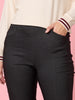 Zara Stretch Pant - Charcoal
