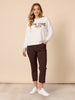 Zara Stretch Pant - Coffee rc&co