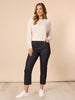 Zara Stretch Pant - Charcoal