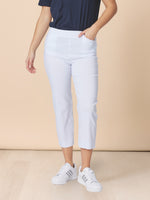 Zara Stretch Pant - White