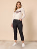 Zara Stretch Pant - Charcoal