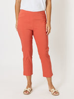 Zara Stretch Pant - Ginger