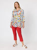 Zara Stretch Pant - Red RC&CO