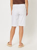 Santorini Cotton Pull On Short - White