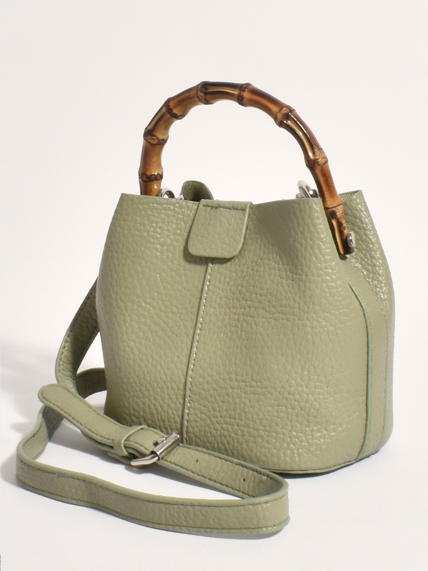 Frederika Mini Bucket Bag - Khaki
