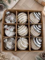Festive Luxe Bauble Set - Gold