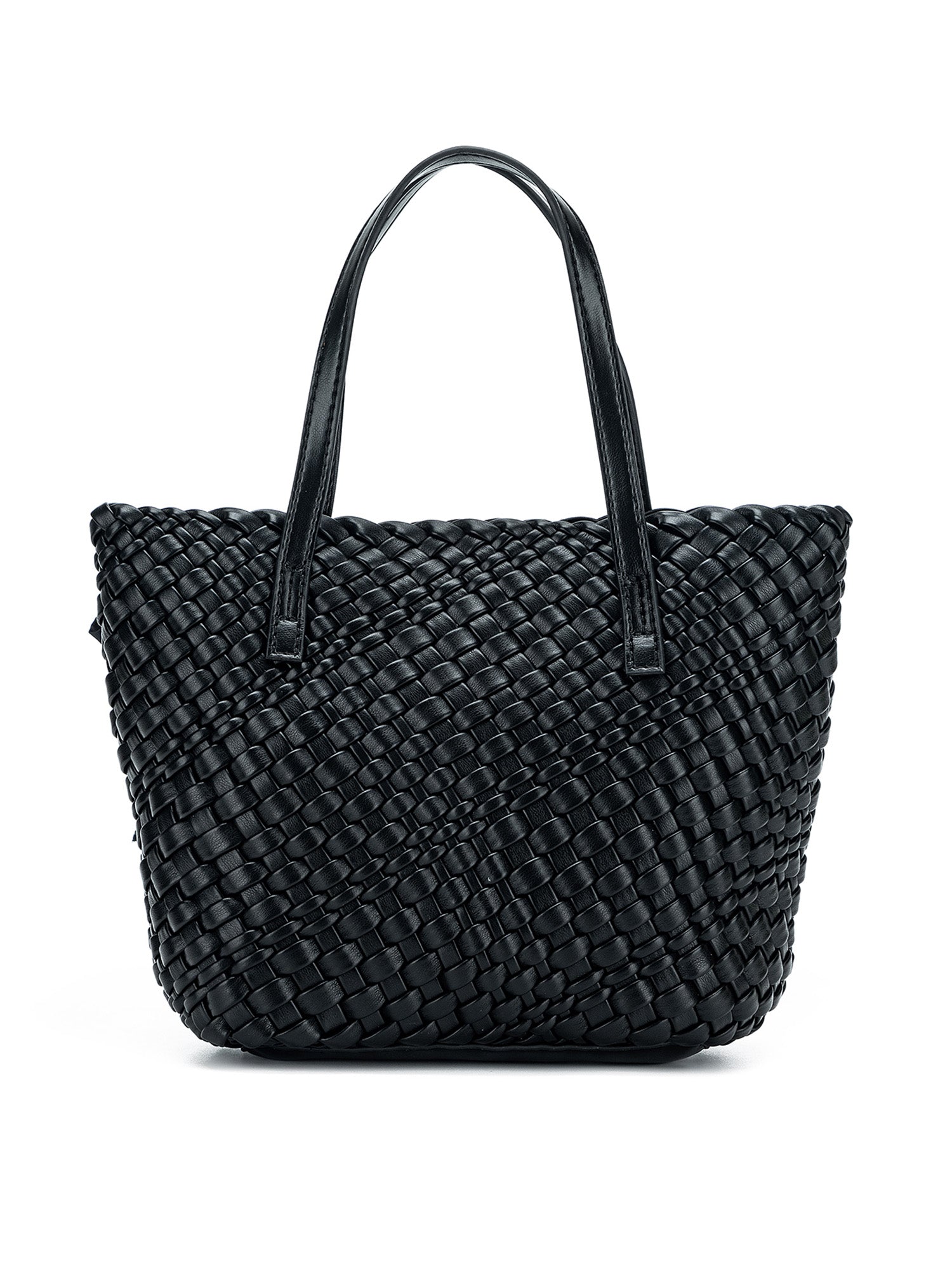 Clara Mini Tote Bag - Black