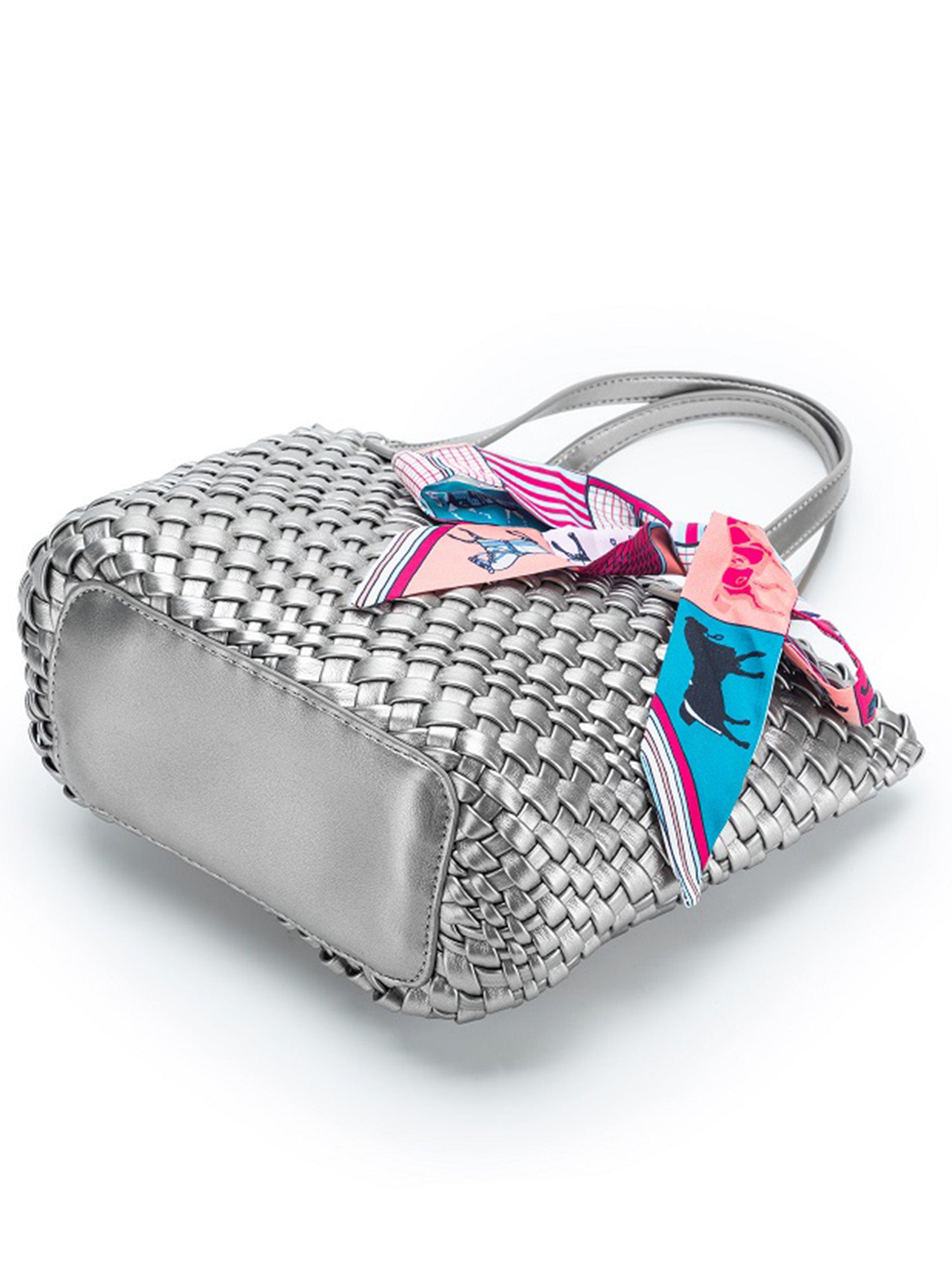 Clara Mini Tote Bag - Pewter
