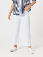 Marine Wide Leg Pant - White