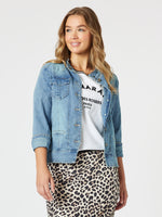 Maggie Denim Jacket - Denim