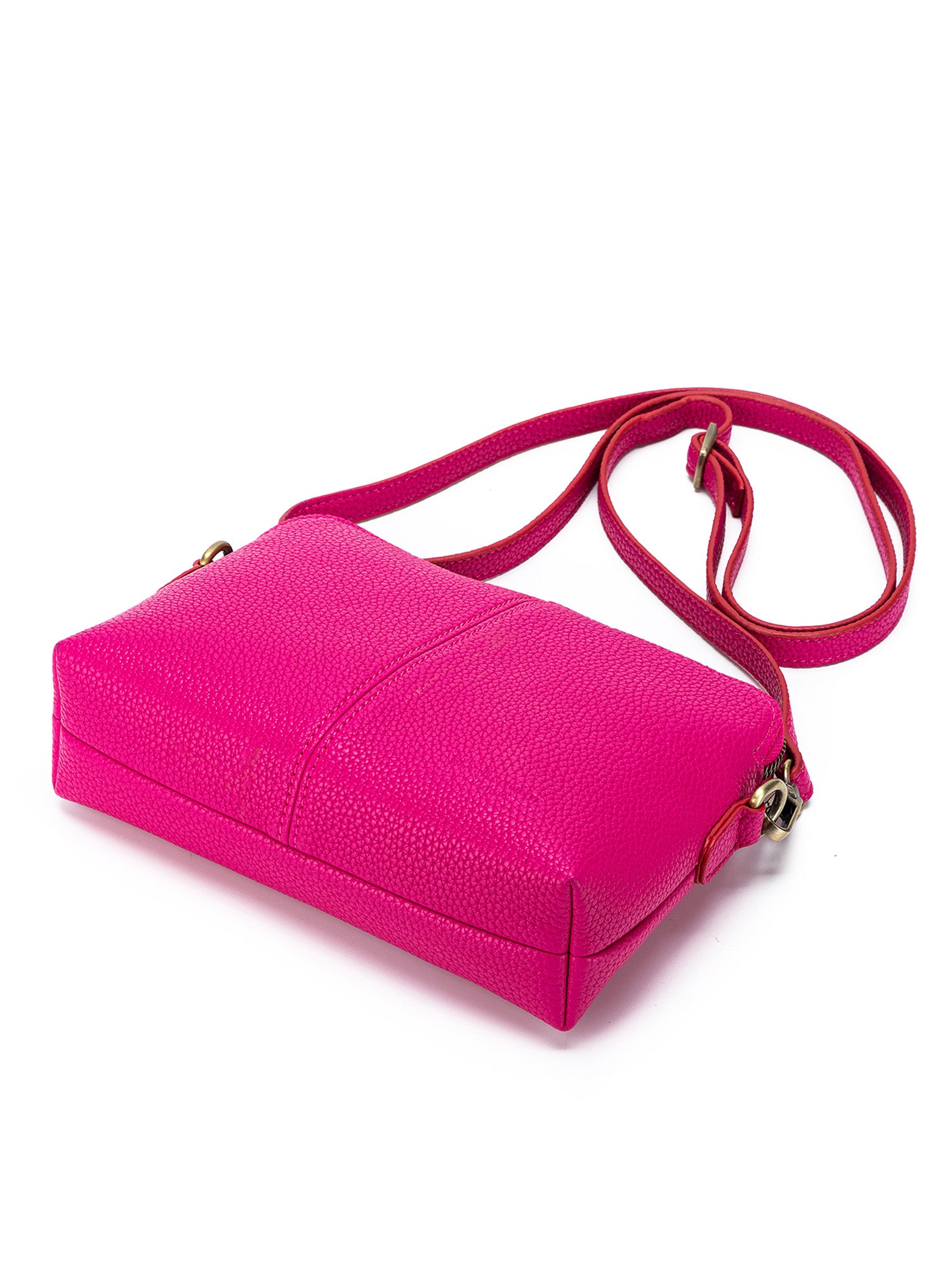 Harlow Small Crossbody - Fuchsia