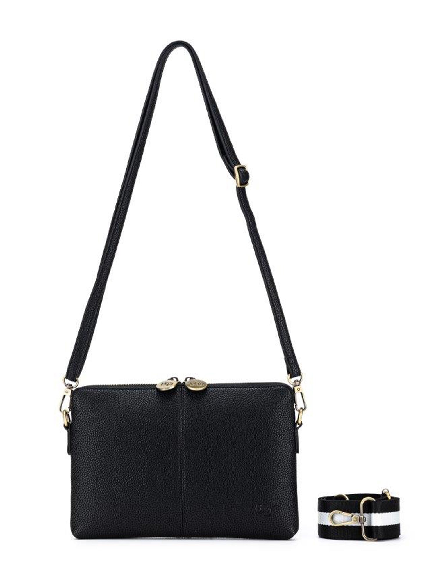 Kiara Crossbody/Clutch - Black