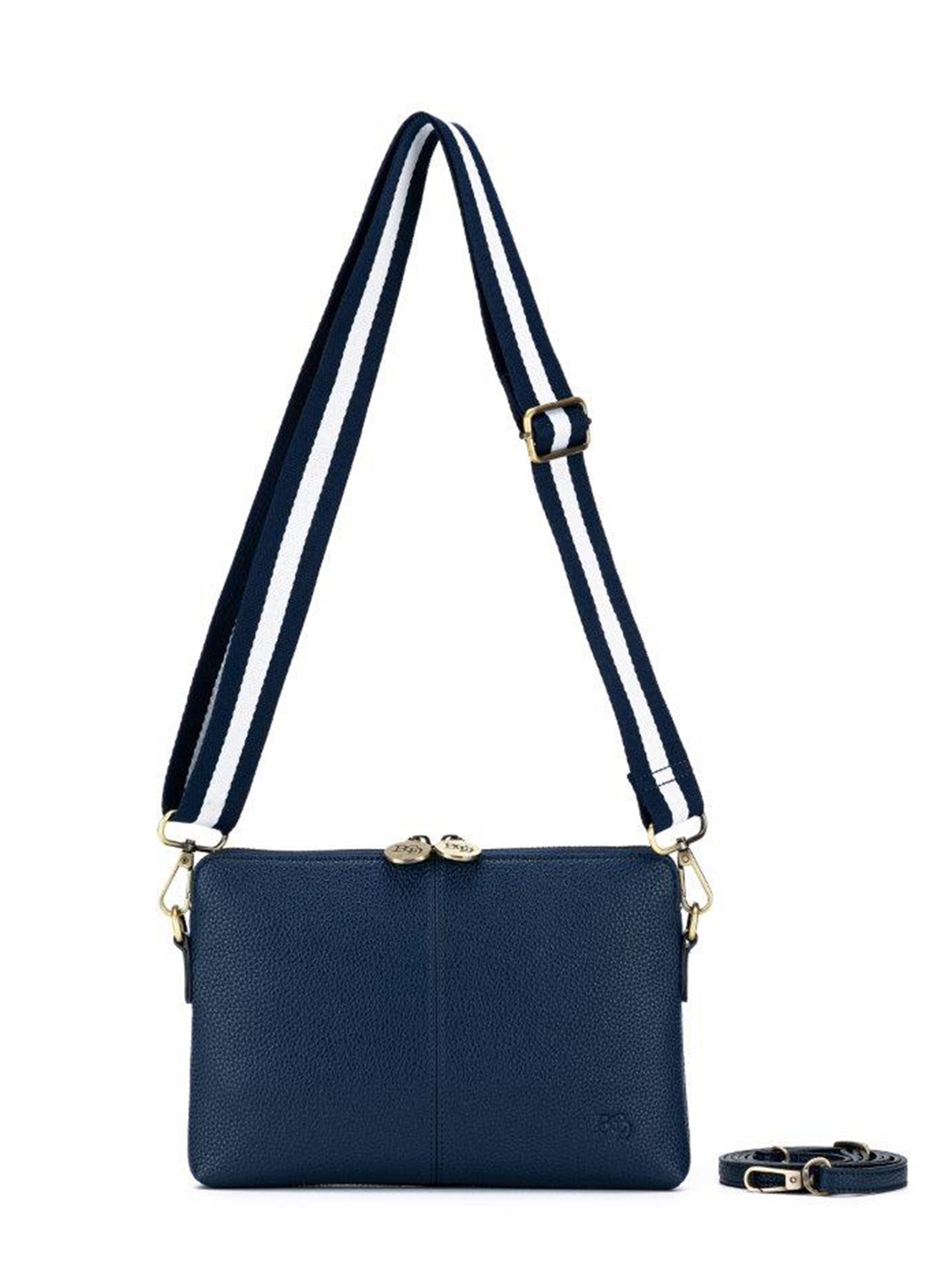 Kiara Crossbody/Clutch - Navy