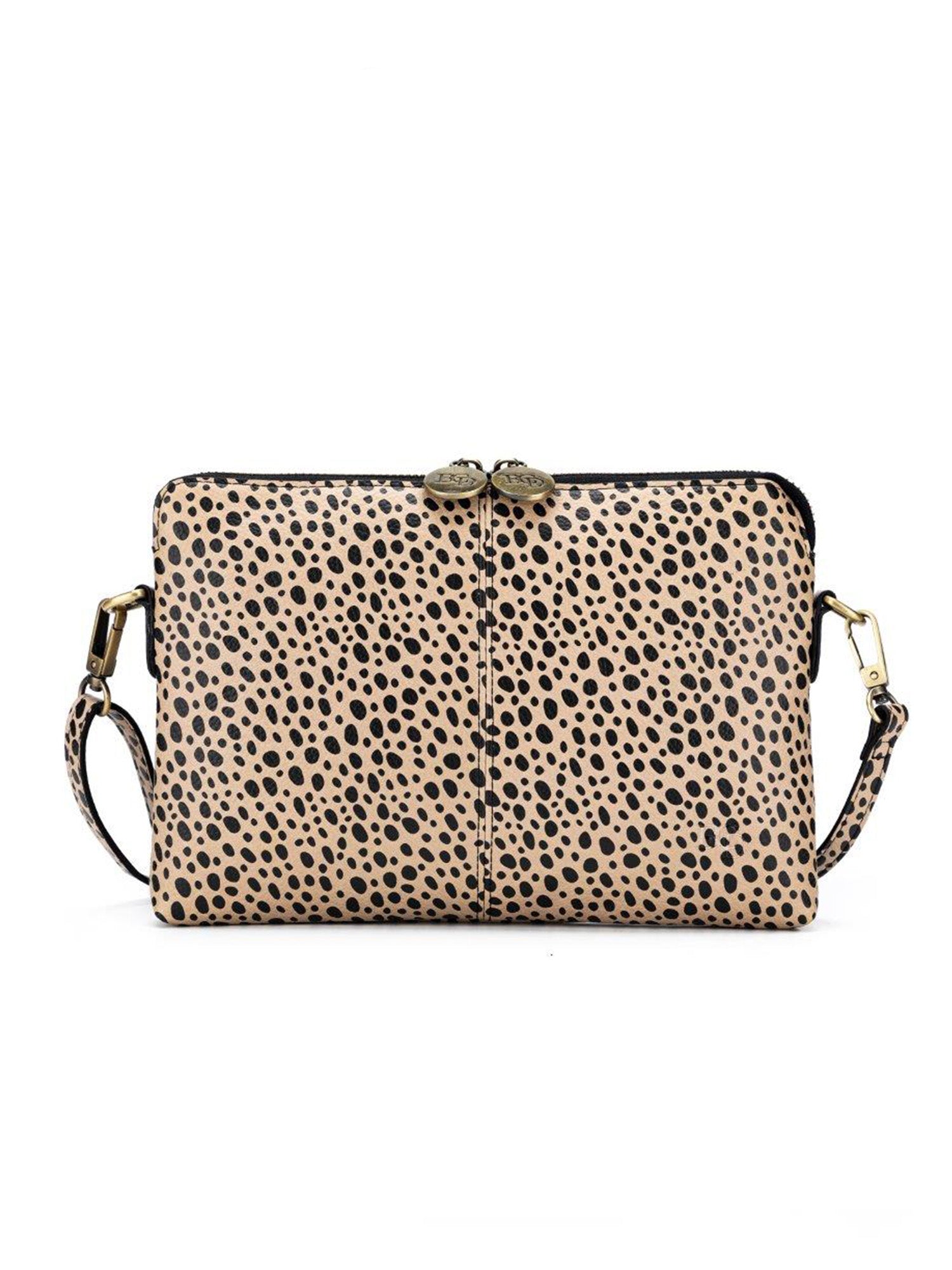 Kiara Crossbody/Clutch - Pebble