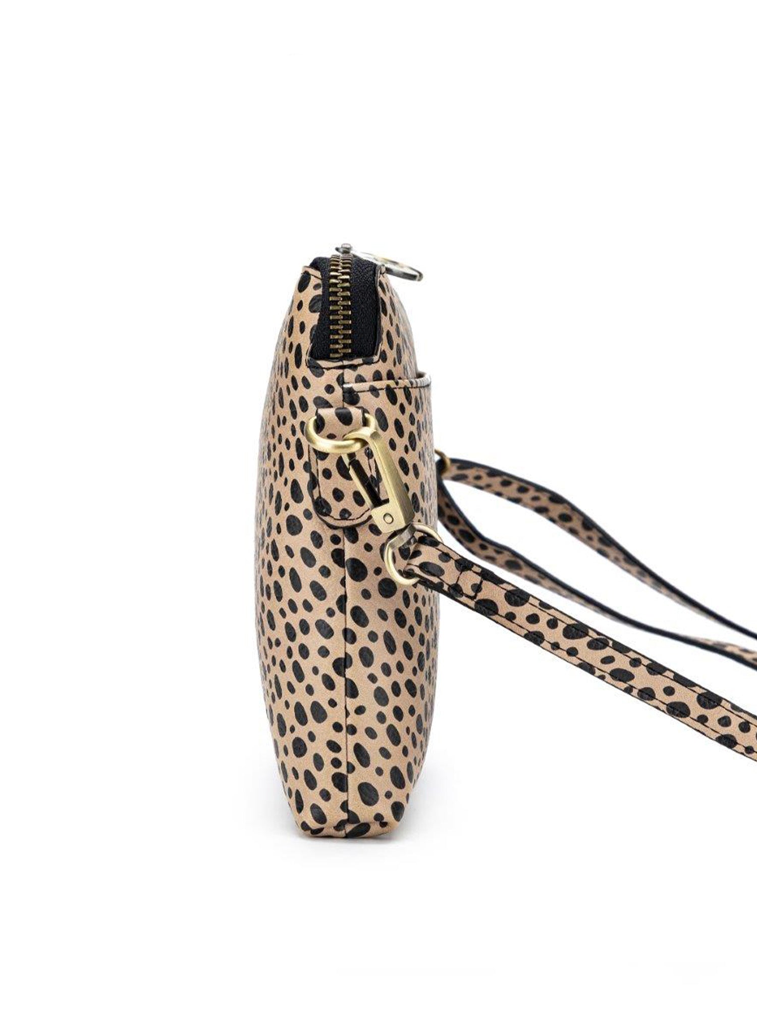 Kiara Crossbody/Clutch - Pebble