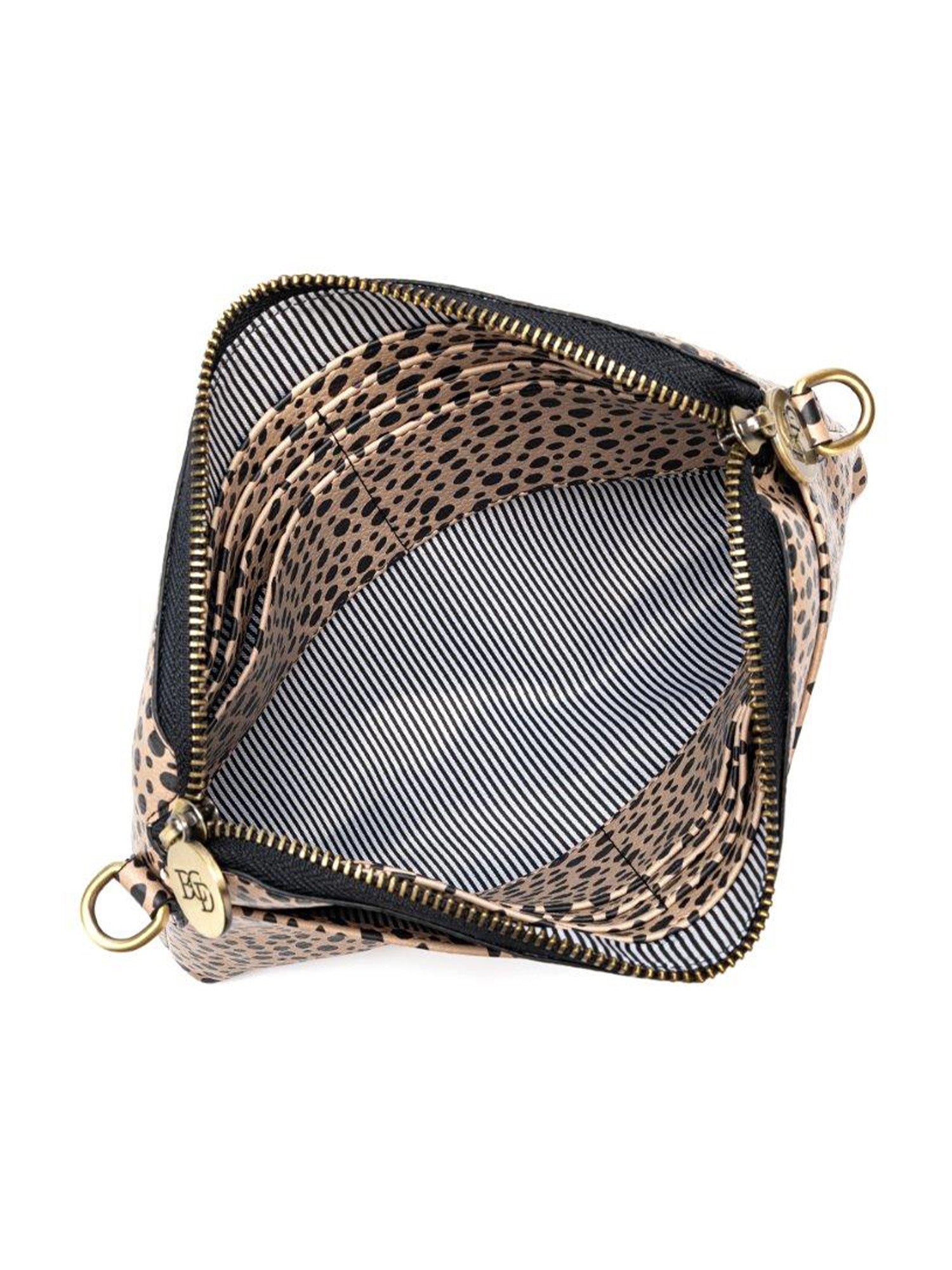 Kiara Crossbody/Clutch - Pebble