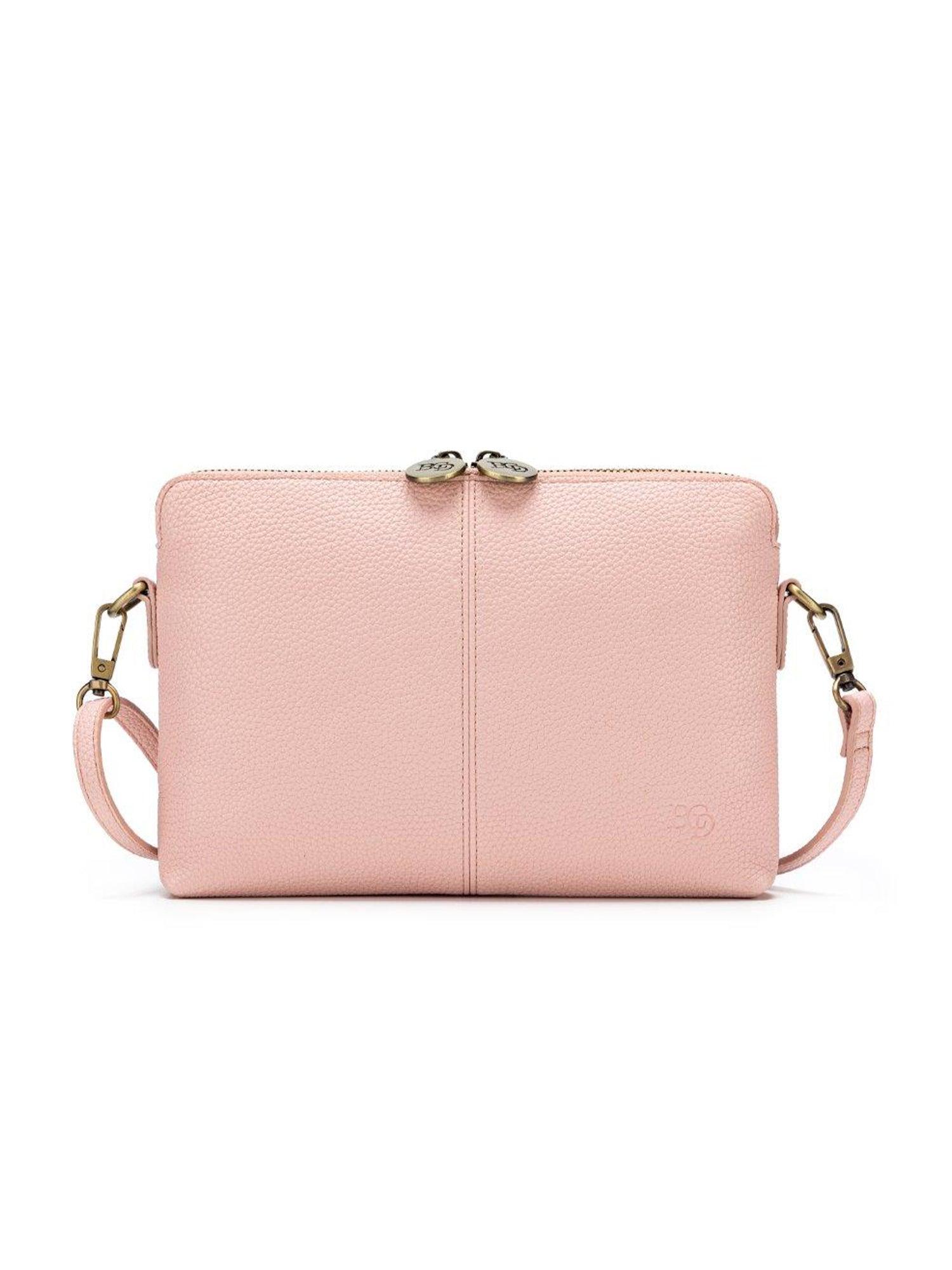 Kiara Crossbody/Clutch - Pink