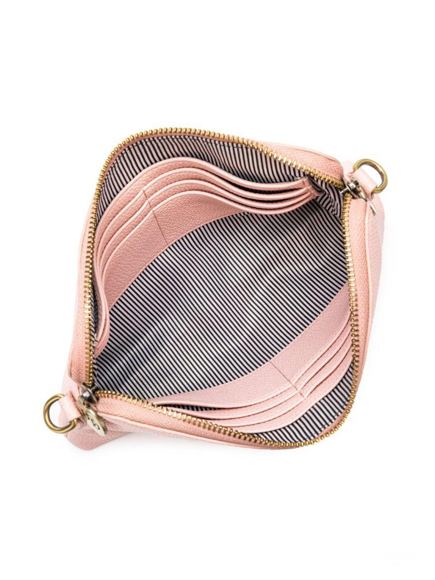 Kiara Crossbody/Clutch - Pink