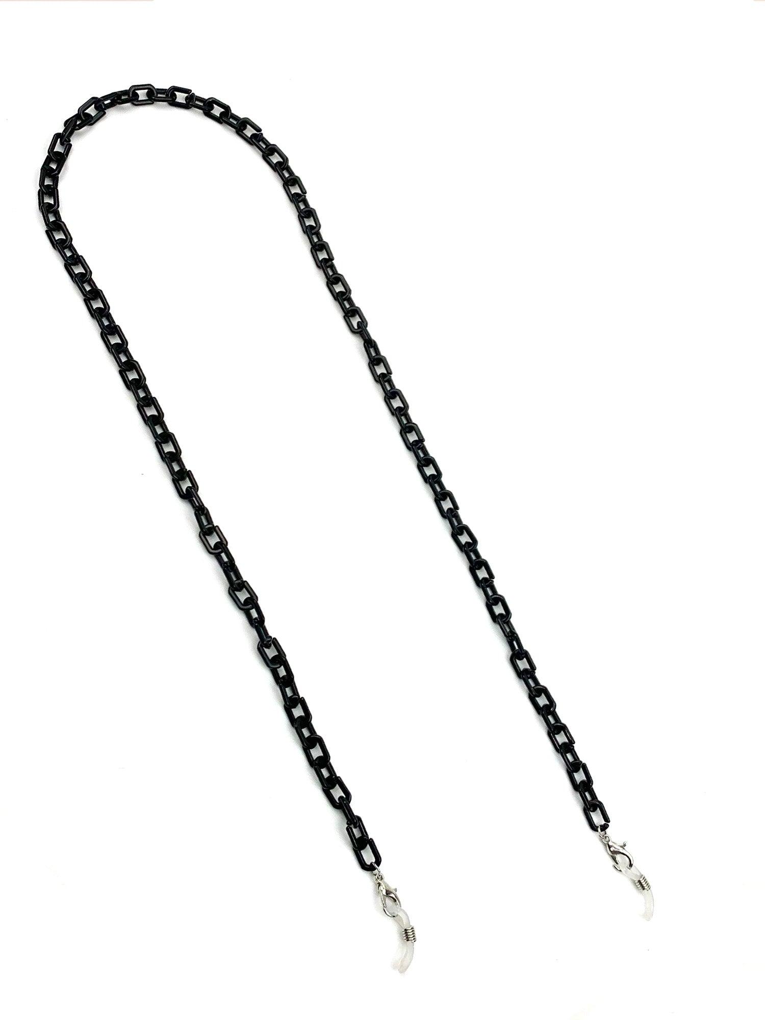 Fine Eyewear Chain - Black