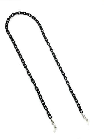 Fine Eyewear Chain - Black