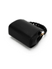 Lua Plait 3 Compartment Handbag - Black