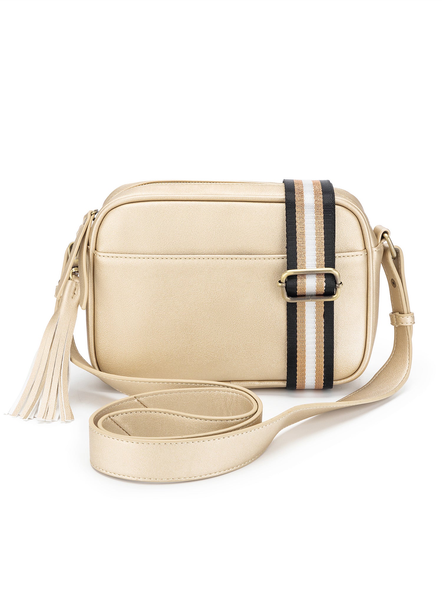 Raven Crossbody Bag - Gold