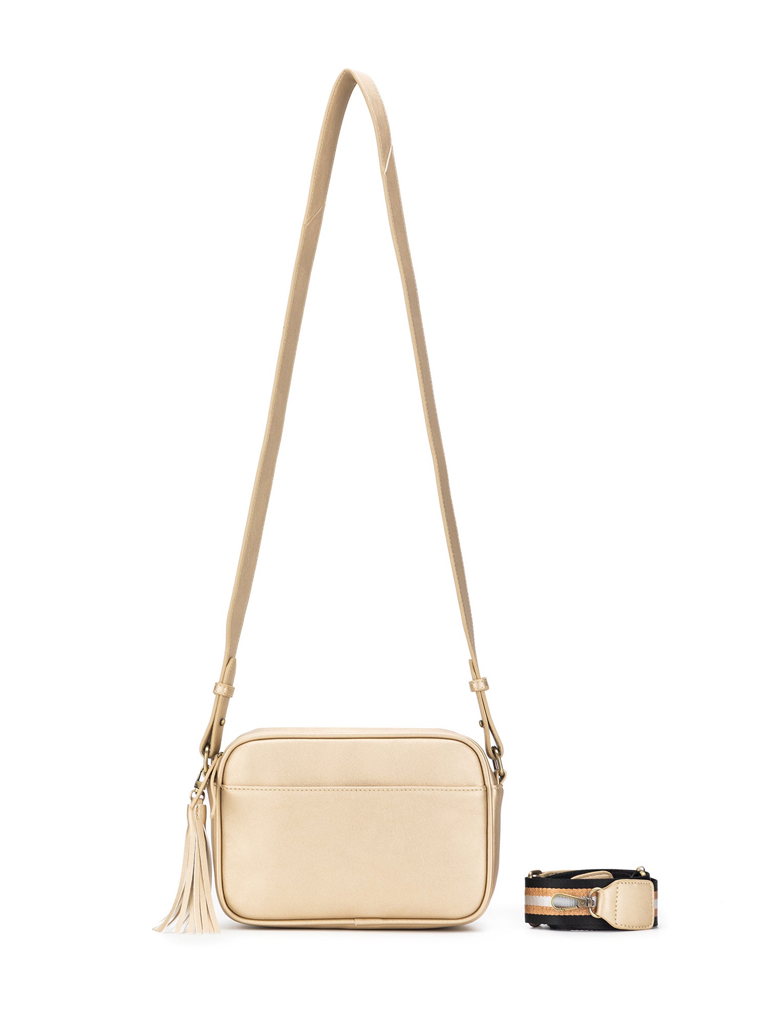 Raven Crossbody Bag - Gold