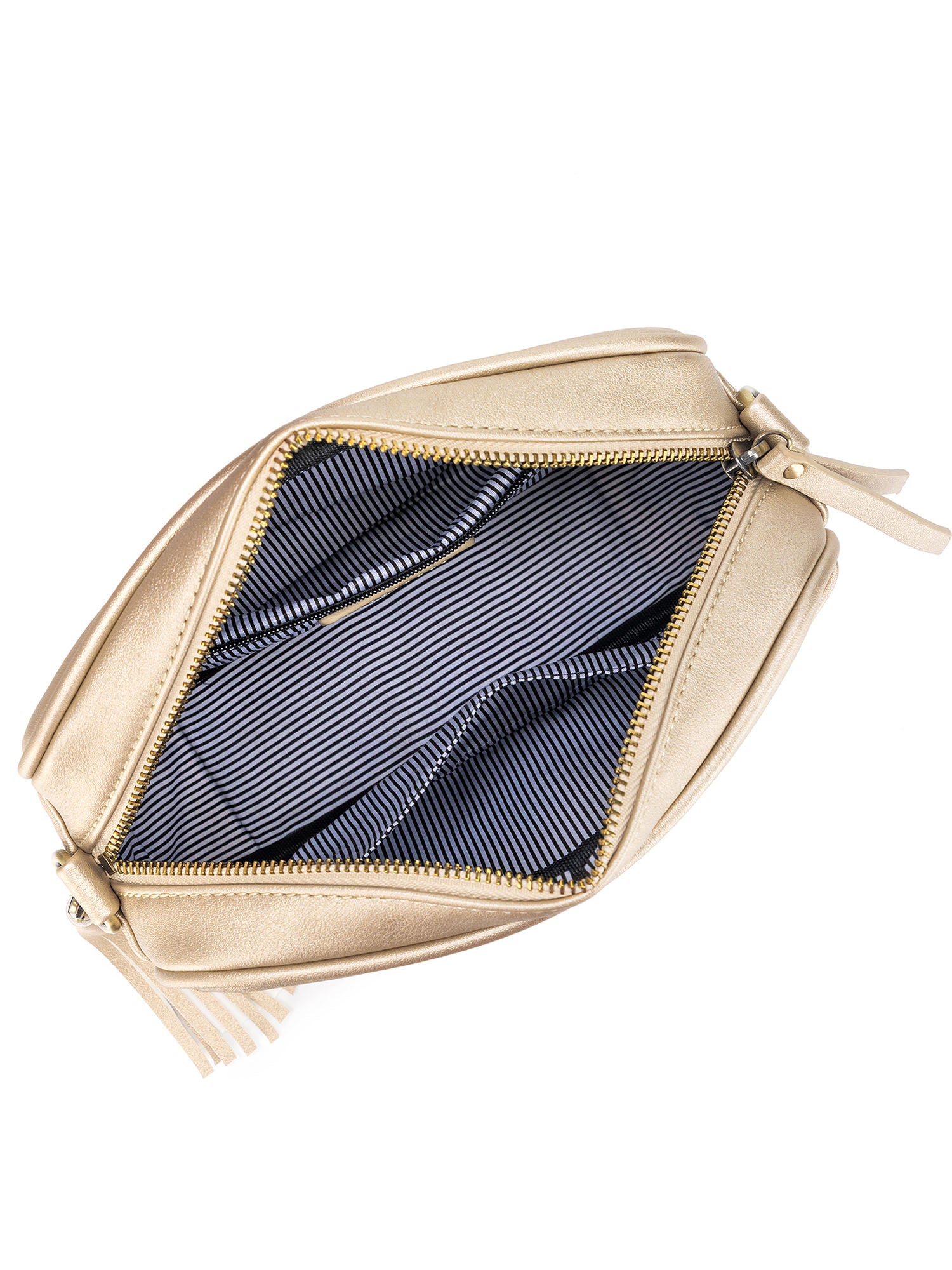 Raven Crossbody Bag - Gold