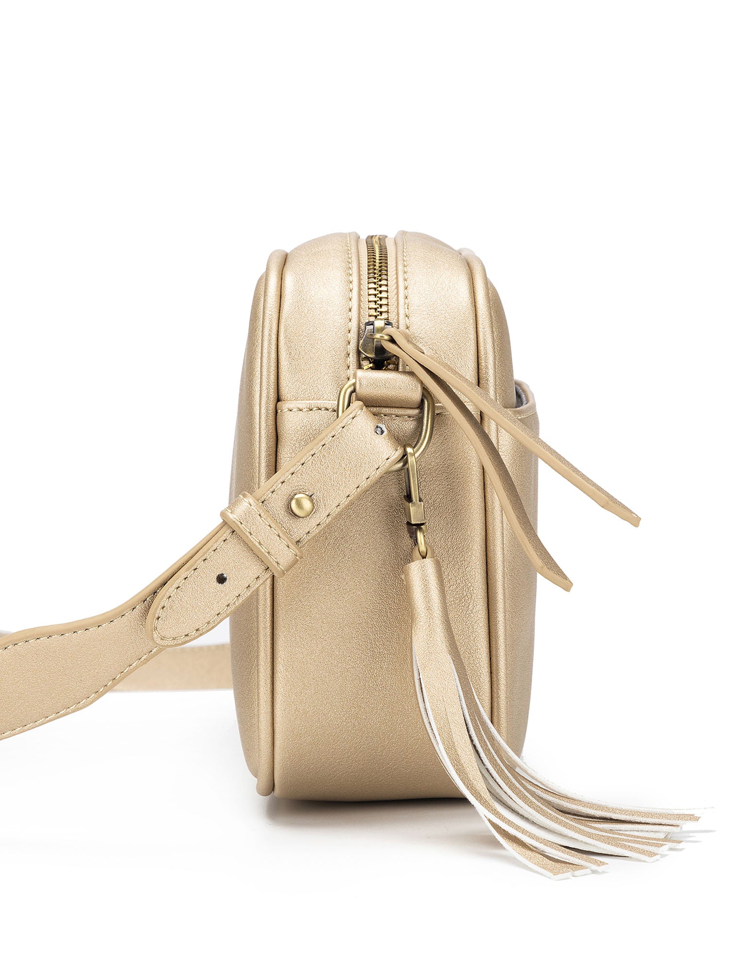 Raven Crossbody Bag - Gold